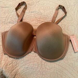 ThirdLove Tan Classic T-Shirt Bra Seamless Molded Cups